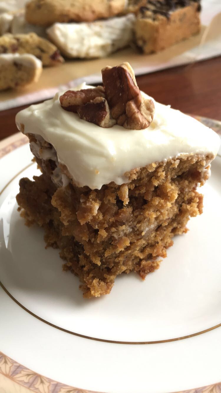 Carrot Cake Blondies